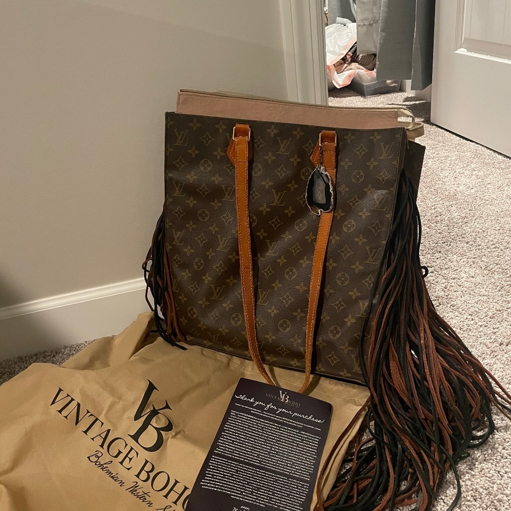 Louis Vuitton Vintage boho bag revamped